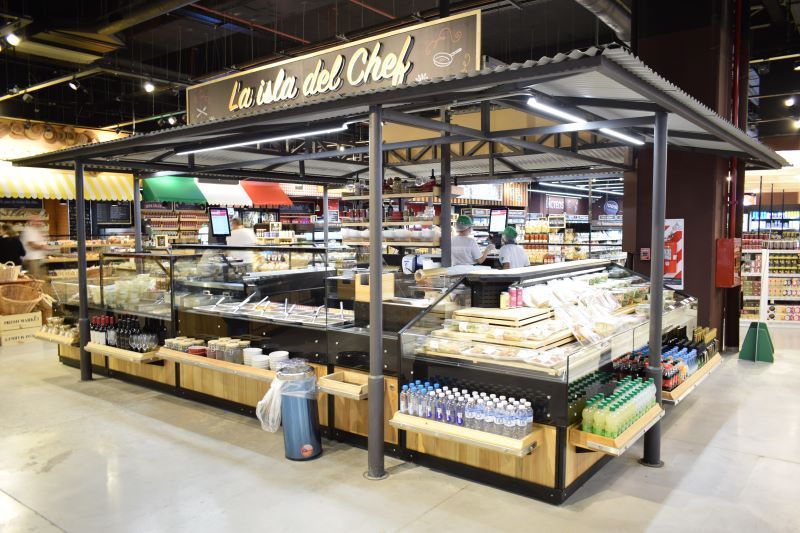 Dot Baires Shopping vuelve a tener supermercado: Fresh Market Libertad